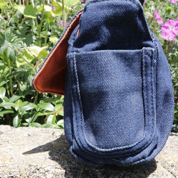 🌏 Vintage Y2k Denim Shoulder Bag - Picture 8 of 13
